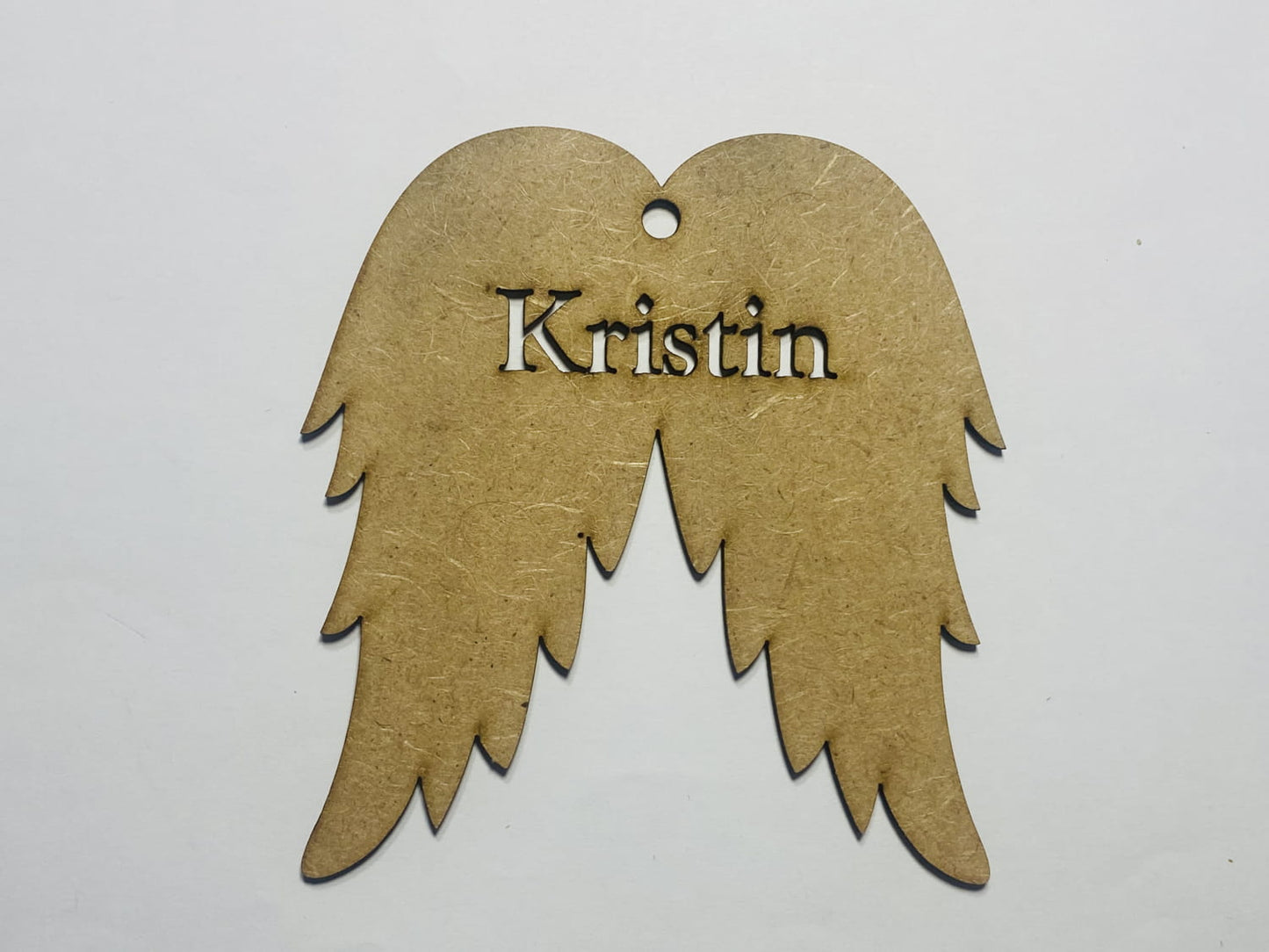 Laser Cut Angel Wings Christmas 76mm high