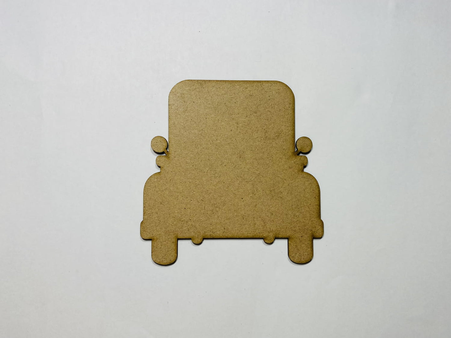 Laser Cut Beetle Car Wood Cutout 76mm