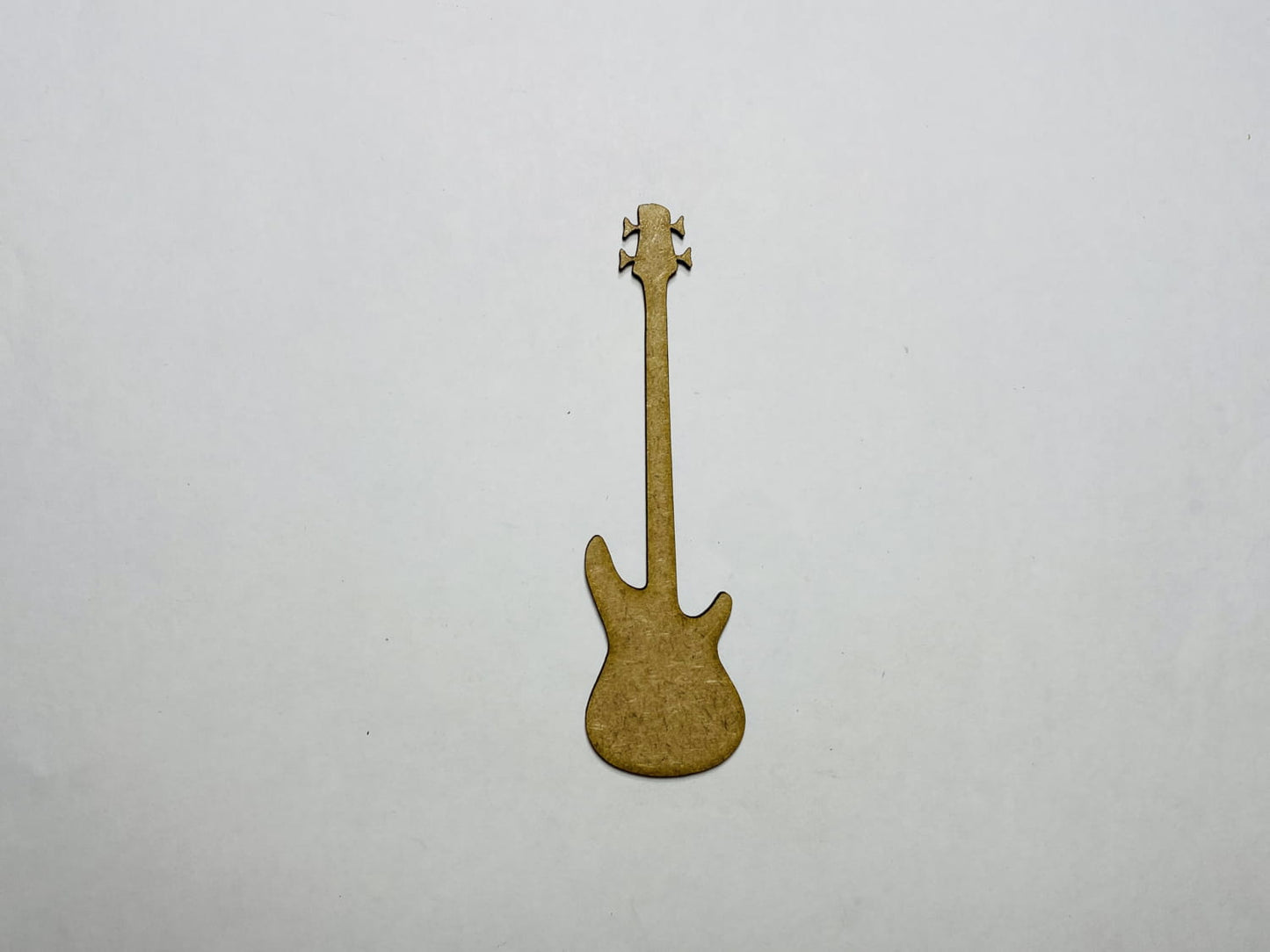 Laser Cut Bass Guitar Wood Shape Bass Guitar Cutout 76mm