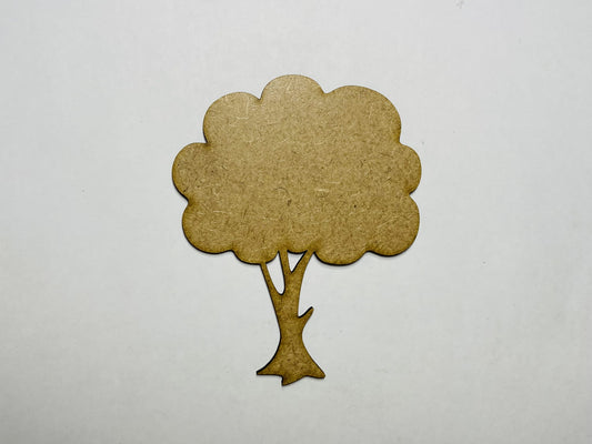 Laser Cut Apple Tree 76mm high