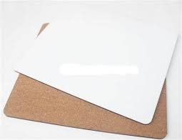 Placemats mdf yellow, dark brown or white