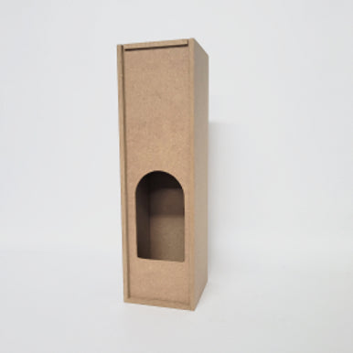 Wine Box sliding Lid  110mmx100mmx335 lid cut out or plain