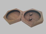 Wedding ring box - walnut