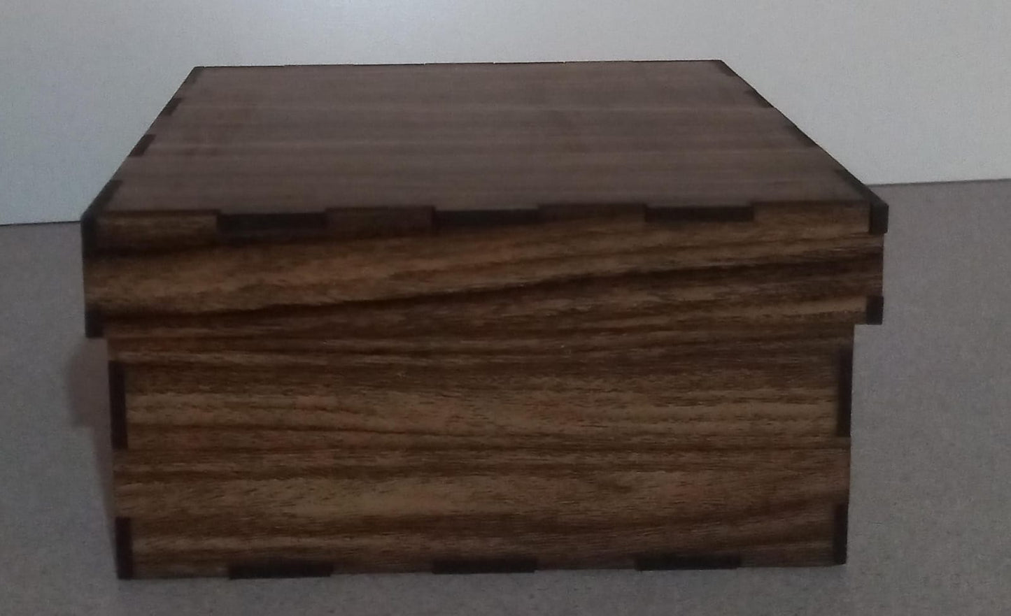 Gift boxes square shape covered