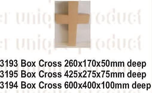 Cross Box - Large 600x400/100 – Buzz Wood Creations(Pty)ltd