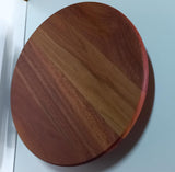 lazy susan  large  650mmx650mm red hardwood