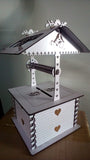 3mm Wedding water well or wishing well Envelope Box - Box measures 280 wide x280 long x 490 high - in white